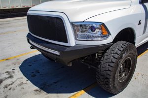 Dodge RAM 3500 Bumper - Front - Addictive Desert Designs - Stealth Fighter - Hammer Black - `10-`18 Dodge RAM 3500 Bumper - Front - Addictive Desert Designs - Stealth Fighter - Hammer Black - `10-`18